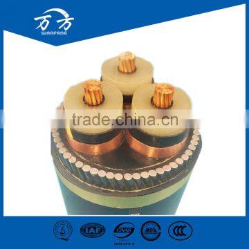 Copper Cable XLPE insulation price of electric cable three phase