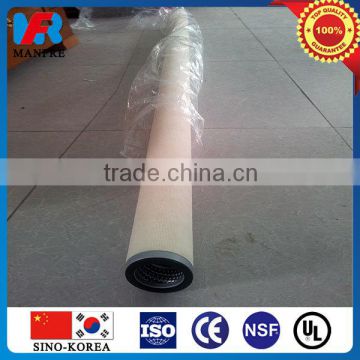 Wet natural gas coalescing filter cartridge