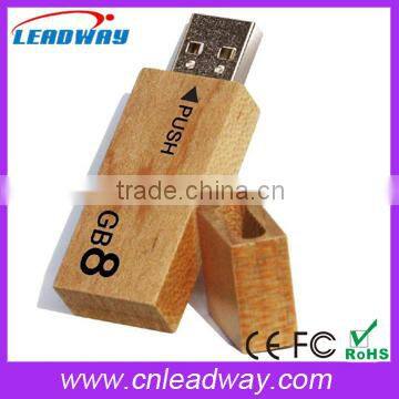 Cheap Wooden Usb Flash Drive 1gb 2gb 4gb 8gb With Free Logo Engraved