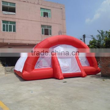 2016 hot funny mini inflatable soccer field