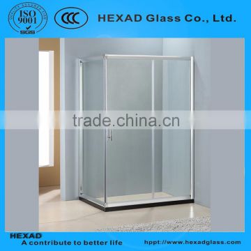 Hexad High Quality tempered bathroom door with ISO Certification