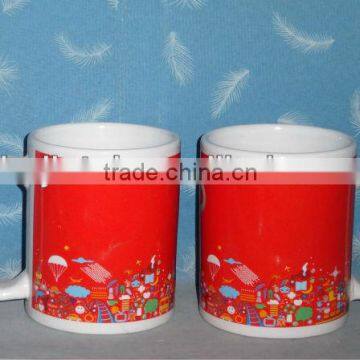 christmas holiday ceramic mug