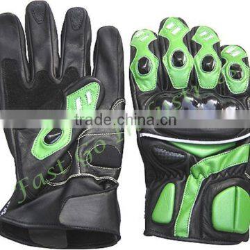 Genuine Aniline leather motorbike racing glove