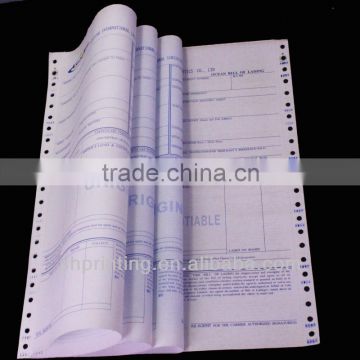 high speed print paper payslip