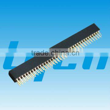 1.27mm Dual Row Straight DIP Type Female Header