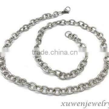 8.0mm o type stainless steel wallet chains