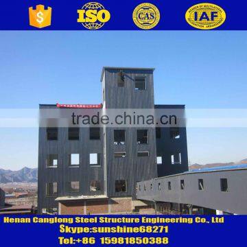 prefabricated steel structure small construction warehouse