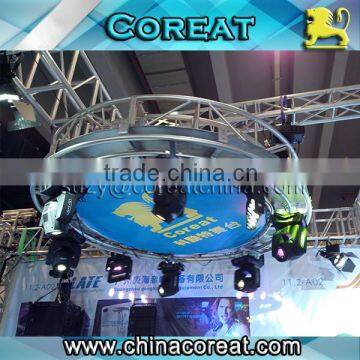 3 Diameter Smart Rotating Circle Lighting Truss System
