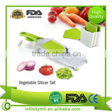 Fashion Kitchen Accessories Stainless Steel Vegetable Slicer