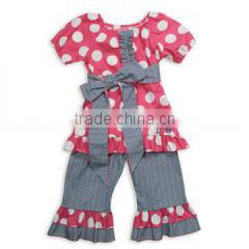 Children 100% cotton printed dress set