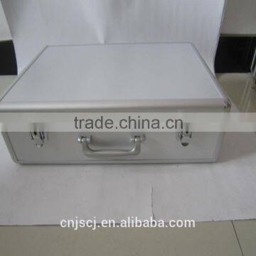 Big silver export permanent protection professional aluminum tool cases                        
                                                Quality Choice