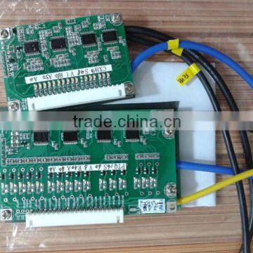 16s 48v 100A BMS PCM for lifepo4 battery packs peak current normal 150% Circuit protection board