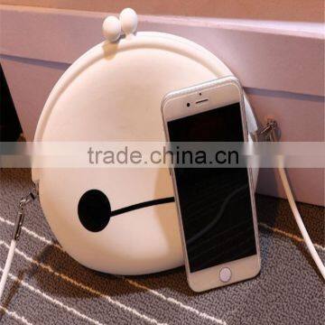 Fashionable Button Silicone Cell Phone Pouch photo-5