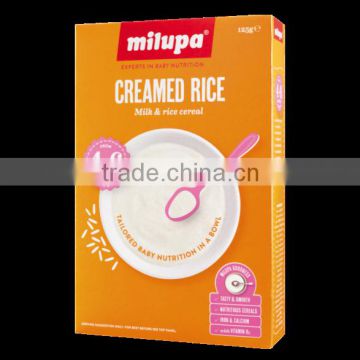 Milupa creamed rice 6x125g