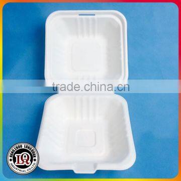 Biodegradable Bagasse 9" Clamshell