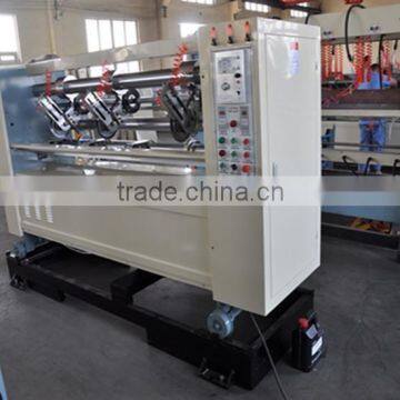 digital pizza box Full automatic thin blade slitter scorer machine/corrugated cardboard making equipmen