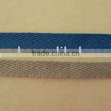 Cotton strap webbing