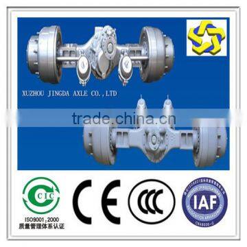 high transmission axle yutong YT3501 mining dumper GTH16 backhoe drive axle GTZ16 casting axle 3 gear drive tandem axle parts