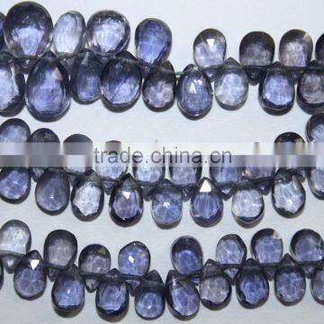 Natural Iolite Faceted Pears