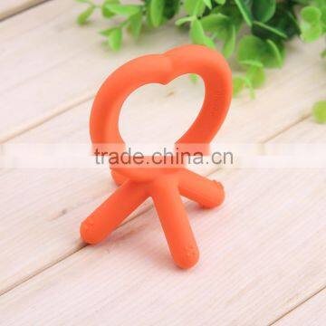 Bpa Free Food Grade Infant Toys Silicone Baby Teether