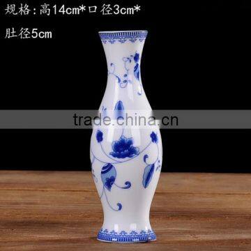 Hot Sales Jingdezhen Made Beauty Blue and White Porcelain Vase photo-5
