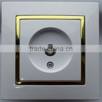 High Quality European ABS Shell Full Copper Conductor Flame-retarded Base Wall Switch Socket photo-2