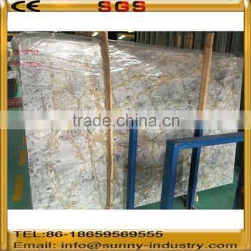 Golden big marble slab big granite stone