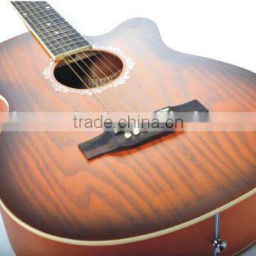 39inch China Cutaway Acoustic Guitar photo-2
