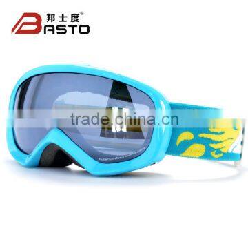 Basto Good Quality's Anti-Fog TPU Retro Snow Goggles With Anti-fog