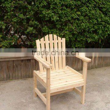 FY-3667 Outdoor Fir Adirondack Chair,paint color natural