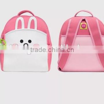 neoprene waterproof cute school bag 2016