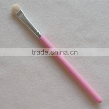 White Goat Hair Eyeshadow Makeup Brushes with Wood Handle