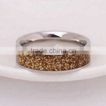 Yacan Jewelry Factory Unique Design Coloful Epoxy Gay Men Ring photo-2
