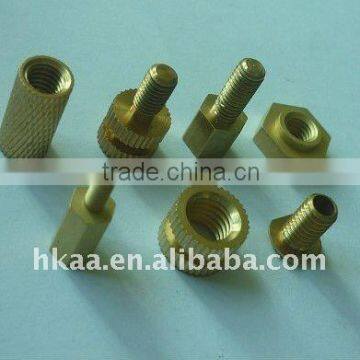 precision CNC turning parts threaded stud bolts