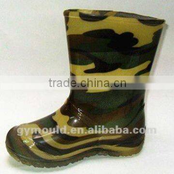 Fashion Winter Warm PVC Kids Cute rain boots