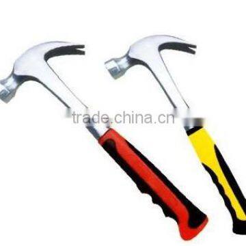 good quality of plastic handle carbon steel hammer 250g -251