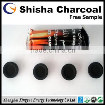 Natural wood shisha charcoal tablets