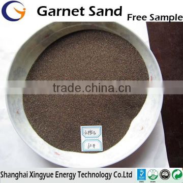 Natural abrasive 16mesh Sandblasting/grinding garnet sand