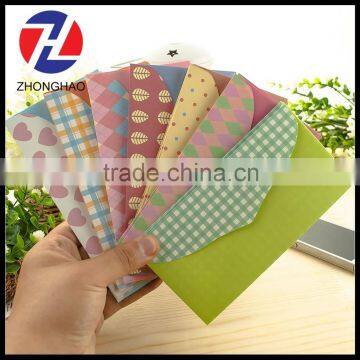 2015 new arrived fancy craft elegant machine made craft printed decorate envelope wholesale