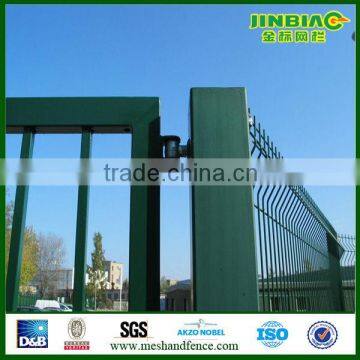 PVC Coated Galvanized picked fence gate