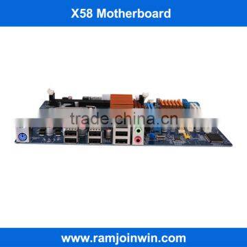 Supports DDR3 1600/1333/1066 memory X58+ICH10 Chipset lga1366 motherboard