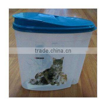 plastic 4.5L pet food Storage box