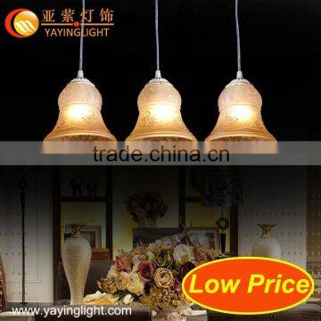 Modern led restaurant pendant lamp chandelier three head single head creative fashion crystal chandelier