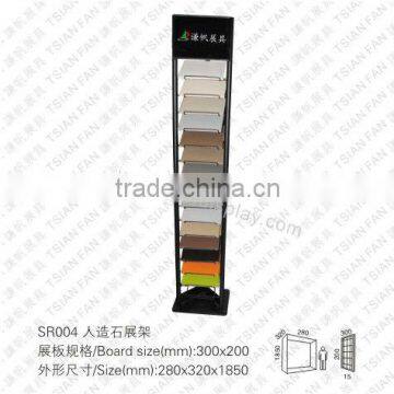 SR004 Customized Quartz Stone Display Tower for Promotion