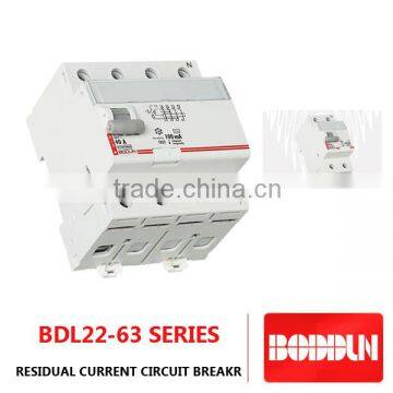 residual current operated circuit breaker BDL22-63 2/4P RCCB