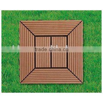 DIY deck tile/wpc tile/DIY tile/wpc/wood plastic composite/interlocking deck