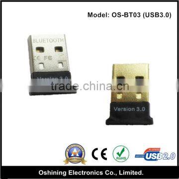 Straight Mini USB Bluetooth Dongle Usb 2.0/3.0/4.0/CSR4.0 (OS-BT03) photo-2