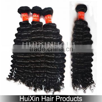 2016 8A Wholesale high quality tight curly virgin Peruvian hair weaving 28 inch Body Wave