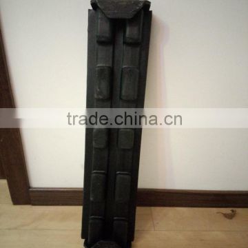 Agriculture machinery rubber track/ 450mm wide Harvester rubber tracks manufacturer / harvester rubber crawler