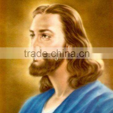 Christmas oil painting of Jesus